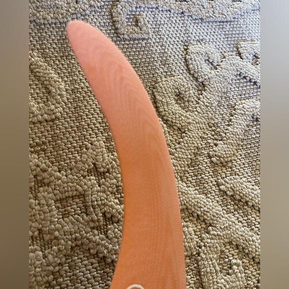 New 7” Captain Fun Center surfboard Fin Rake Salmon Pink - Picture 3 of 4